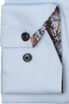 Produktbild fr 'OLYMP Luxor comfort fit Hemd Langarm New Kent Kragen Struktur hellblau'
