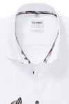 Produktbild f�r 'OLYMP Level Five body fit Hemd extra langer Arm Arm New Kent Kragen Muster wei�'