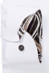 Produktbild f�r 'OLYMP Level Five body fit Hemd extra langer Arm Arm New Kent Kragen Muster wei�'
