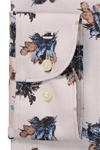 Produktbild f�r 'OLYMP Level Five body fit Hemd extra langer Arm New Kent Kragen Blumenmuster beige'