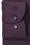 Produktbild f�r 'OLYMP Level Five body fit Hemd extra langer Arm Arm New Kent Kragen Rautenstruktur aubergine'