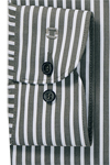 Produktbild f�r 'OLYMP Level Five body fit Hemd extra langer Arm New Kent Kragen Twill Streifen oliv'