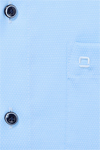 Produktbild f�r 'OLYMP Luxor comfort fit big Hemd Langarm New Kent Kragen Struktur hellblau'