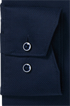 Produktbild f�r 'OLYMP Luxor modern fit Hemd Langarm New Kent Kragen Struktur nachtblau'