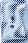 Produktbild f�r 'OLYMP Luxor modern fit Hemd Langarm New Kent Kragen Muster blau'