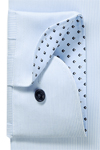 Produktbild f�r 'OLYMP Luxor modern fit Hemd Langarm New Kent Kragen Streifen hellblau'