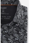 Produktbild fr 'OLYMP Luxor Modern Fit Hemd Langarm New Kent Kragen Muster schwarz'