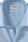 Produktbild f�r 'OLYMP Level Five body fit Hemd Langarm New Kent Stretch hellblau'