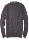 Produktbild fr 'OLYMP Casual Strick Pullover V-Ausschnitt extrafeine Merinowolle anthrazit'