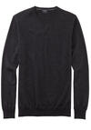 Produktbild fr 'OLYMP Casual Strick Pullover Rundhals extrafeine Merinowolle anthrazit'