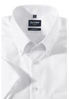 Produktbild fr 'OLYMP Luxor modern fit Hemd Halbarm Button Down Kragen Popeline wei'