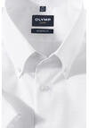 Produktbild fr 'OLYMP Luxor modern fit Hemd Halbarm Button Down Kragen Popeline wei'