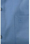 Produktbild fr 'OLYMP Luxor modern fit Hemd Halbarm Chambray mittelblau'