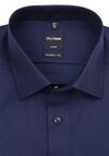 Produktbild fr 'OLYMP Luxor modern fit Hemd Langarm mit New Kent Kragen Popeline nachtblau'