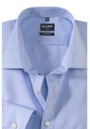Produktbild fr 'OLYMP Luxor modern fit Hemd extra kurzer Arm New Kent Kragen Chambray hellblau'