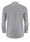 Produktbild fr 'OLYMP Luxor modern fit Hemd Langarm New Kent Kragen Chambray hellgrau'
