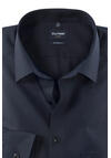 Produktbild fr 'OLYMP Luxor modern fit Hemd Langarm Fil  Fil nachtblau'