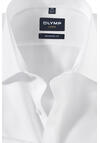 Produktbild fr 'OLYMP Luxor modern fit Hemd Langarm mit New Kent Kragen Natte wei'