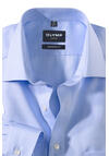 Produktbild fr 'OLYMP Luxor modern fit Hemd Langarm New Kent Kragen Natte hellblau'