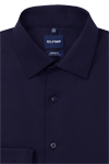 Produktbild f�r 'OLYMP Luxor modern fit Hemd Long Kent Kragen Langarm Popeline nachtblau'