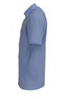 Produktbild fr 'OLYMP Luxor comfort fit Hemd Halbarm New Kent Kragen Chambray hellblau'