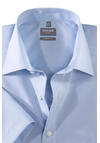 Produktbild fr 'OLYMP Luxor comfort fit Hemd Halbarm New Kent Kragen Chambray hellblau'