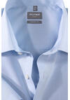Produktbild fr 'OLYMP Luxor comfort fit Hemd Halbarm New Kent Kragen Chambray hellblau'