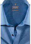 Produktbild fr 'OLYMP Luxor comfort fit Hemd Halbarm New Kent Kragen Chambray mittelblau'