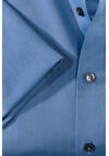 Produktbild fr 'OLYMP Luxor comfort fit Hemd Halbarm New Kent Kragen Chambray mittelblau'