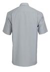 Produktbild fr 'OLYMP Luxor comfort fit Hemd Halbarm New Kent Kragen Chambray hellgrau'