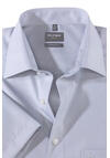 Produktbild fr 'OLYMP Luxor comfort fit Hemd Halbarm New Kent Kragen Chambray hellgrau'