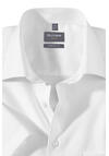 Produktbild fr 'OLYMP Luxor comfort fit Hemd Halbarm New Kent Kragen Popeline wei'