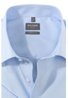 Produktbild fr 'OLYMP Luxor comfort fit Hemd Halbarm New Kent Kragen Popeline hellblau'