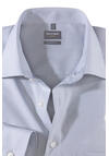 Produktbild fr 'OLYMP Luxor comfort fit Hemd Langarm New Kent Kragen Chambray hellgrau'