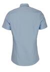Produktbild fr 'OLYMP Level Five body fit Hemd Halbarm Popeline Stretch eisblau'