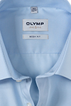 Produktbild f�r 'OLYMP Level Five body fit Hemd Halbarm Popeline Stretch hellblau'
