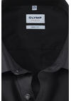 Produktbild fr 'OLYMP Level Five body fit Hemd Halbarm Popeline Stretch schwarz'