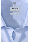 Produktbild fr 'OLYMP Level Five body fit Hemd Langarm New Kent Kragen eisblau'