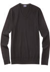 Produktbild fr 'OLYMP Casual Strick body fit Pullover V-Ausschnitt schwarz'