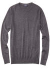 Produktbild fr 'OLYMP Casual Strick body fit Pullover Rundhals anthrazit'