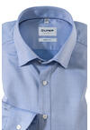 Produktbild fr 'OLYMP Level Five body fit Hemd Langarm Under Button Down Kragen Struktur mittelblau'
