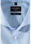 Produktbild fr 'OLYMP No. Six super slim Hemd Langarm Haifischkragen hellblau'