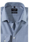 Produktbild fr 'OLYMP No. Six super slim Hemd Langarm Muster dunkelblau'