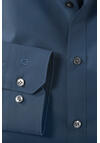 Produktbild fr 'OLYMP No. Six super slim Hemd Langarm New Kent Kragen rauchblau'
