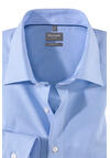 Produktbild fr 'OLYMP Luxor comfort fit Hemd Langarm New Kent Kragen Karo hellblau'