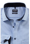 Produktbild fr 'OLYMP Luxor modern fit Hemd Langarm Struktur eisblau'