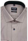 Produktbild fr 'OLYMP Luxor modern fit Hemd Langarm Struktur beige'