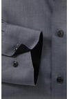 Produktbild fr 'OLYMP Luxor modern fit Hemd Langarm Struktur schwarz'