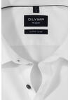 Produktbild fr 'OLYMP No. Six super slim Hemd Langarm Umschlagmanschette Uni wei'