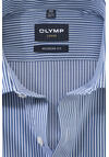 Produktbild fr 'OLYMP Luxor modern fit Hemd Langarm Streifen dunkelblau'
